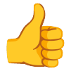 엄지 이모티콘